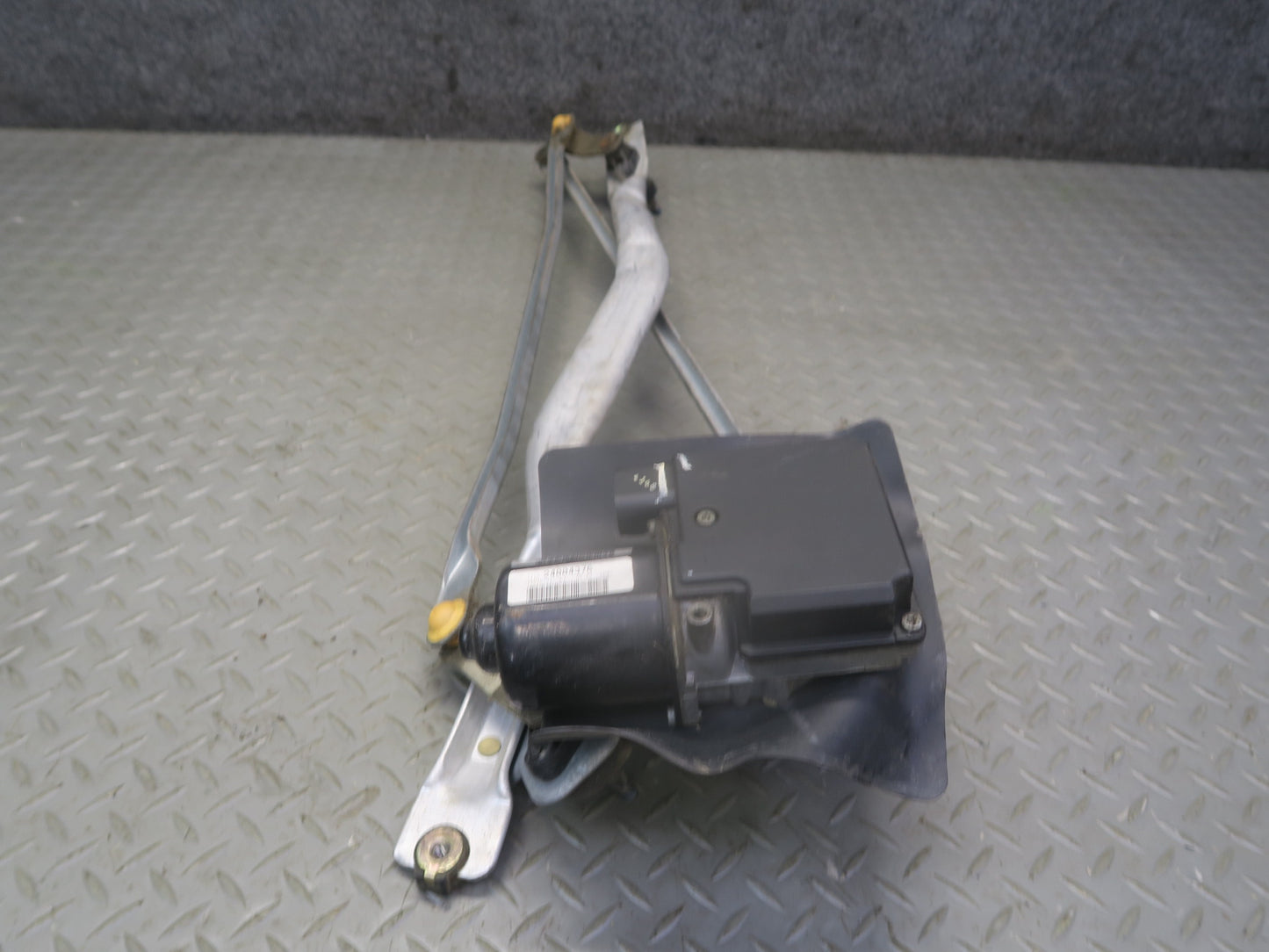 97-04 Chevrolet Corvette C5 Front Wiper Transmission Linkage w Motor OEM