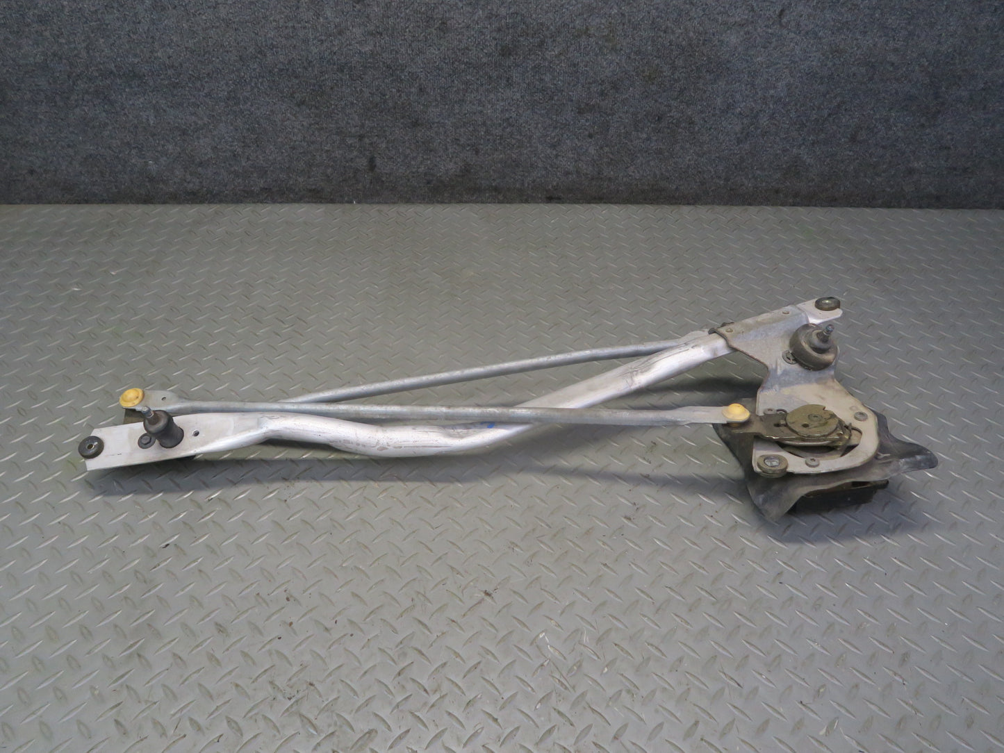 97-04 Chevrolet Corvette C5 Front Wiper Transmission Linkage w Motor OEM
