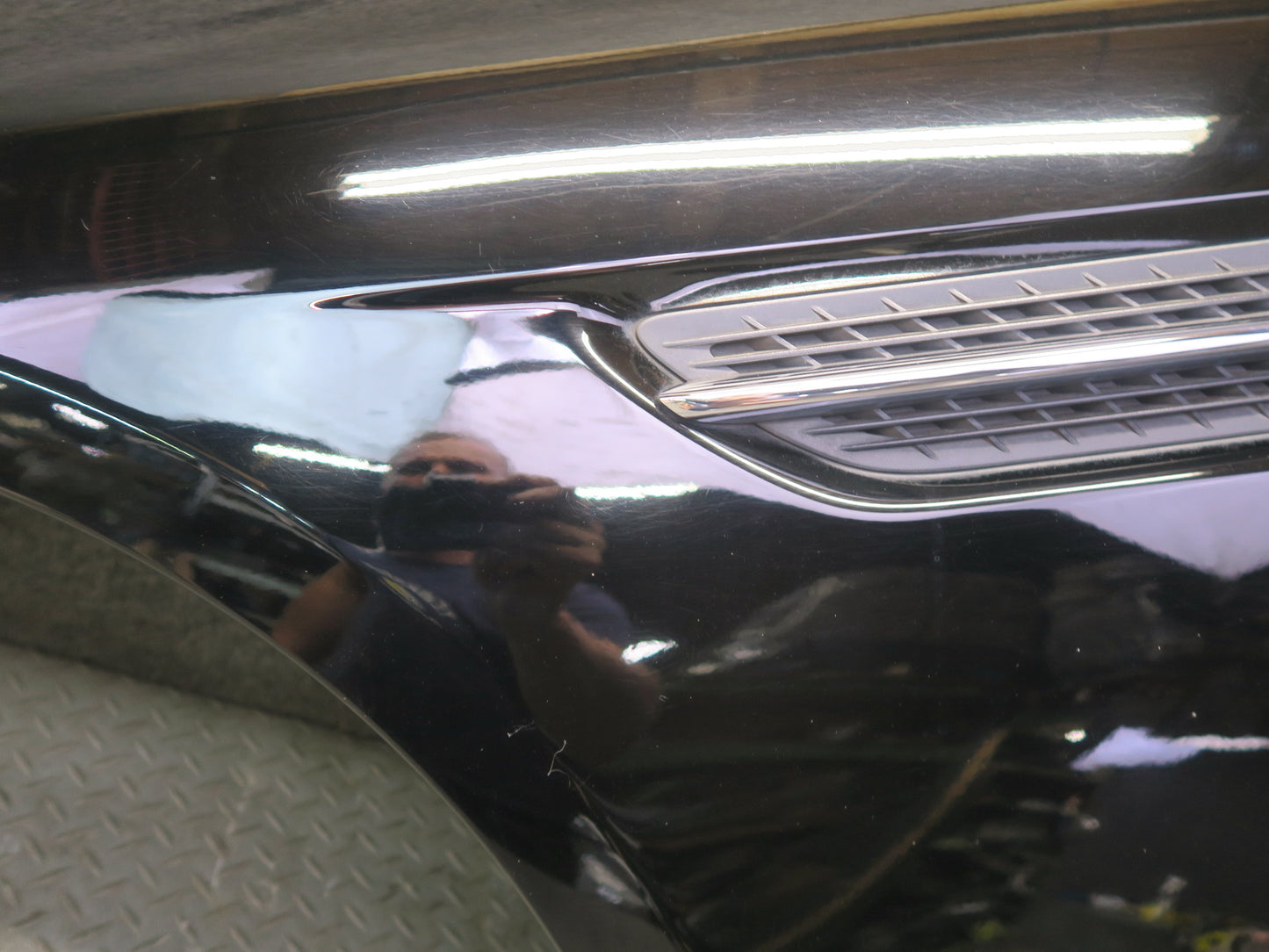 2012-2020 Mercedes R172  SLK SLC Front Left Driver Side Fender Panel Shell Black