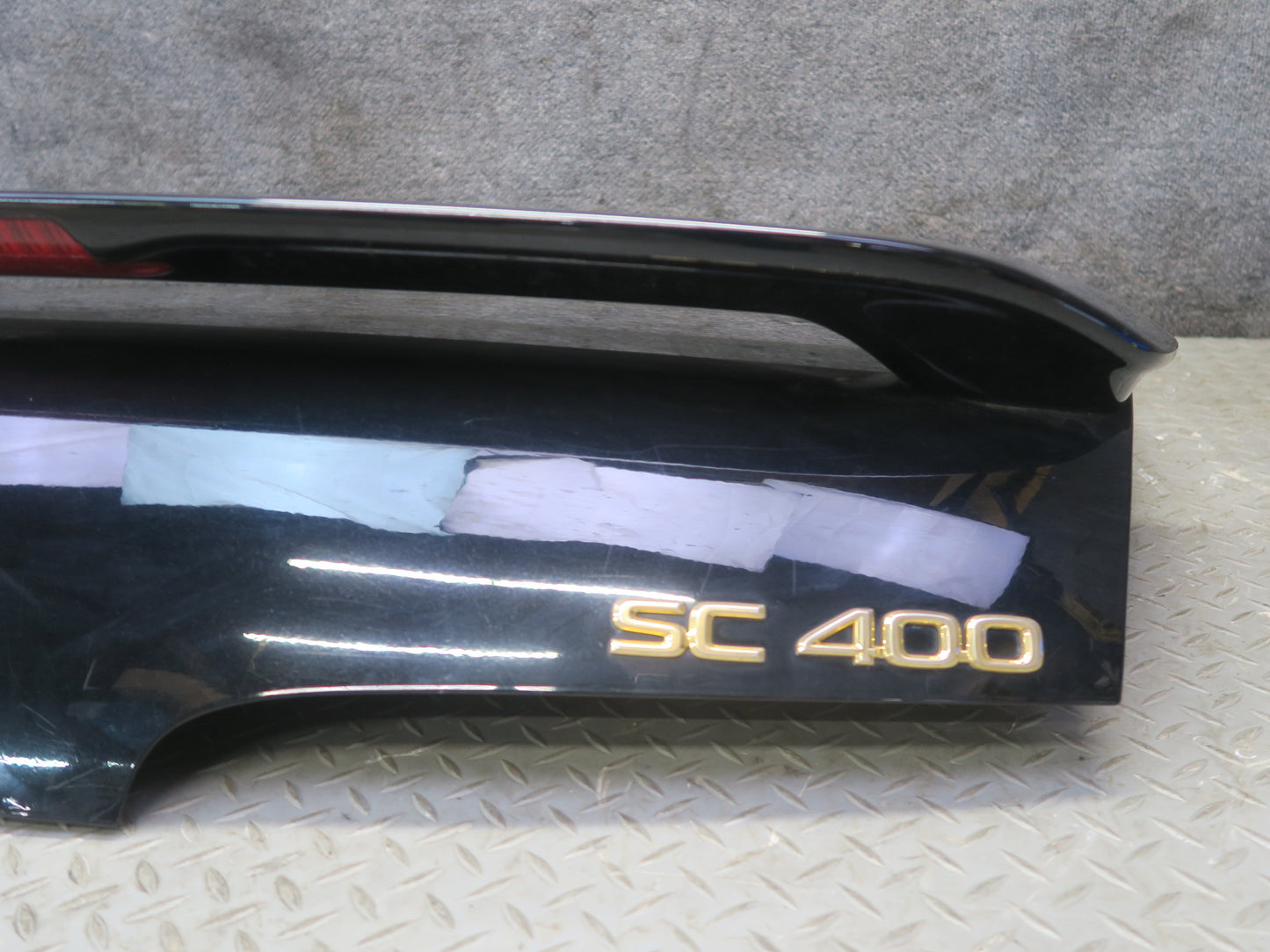 97-00 Lexus UZZ30L SC400 SC300 Rear Trunk Deck Lid w Spoiler Black Onyx OEM