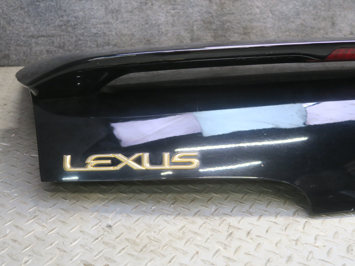 97-00 Lexus UZZ30L SC400 SC300 Rear Trunk Deck Lid w Spoiler Black Onyx OEM