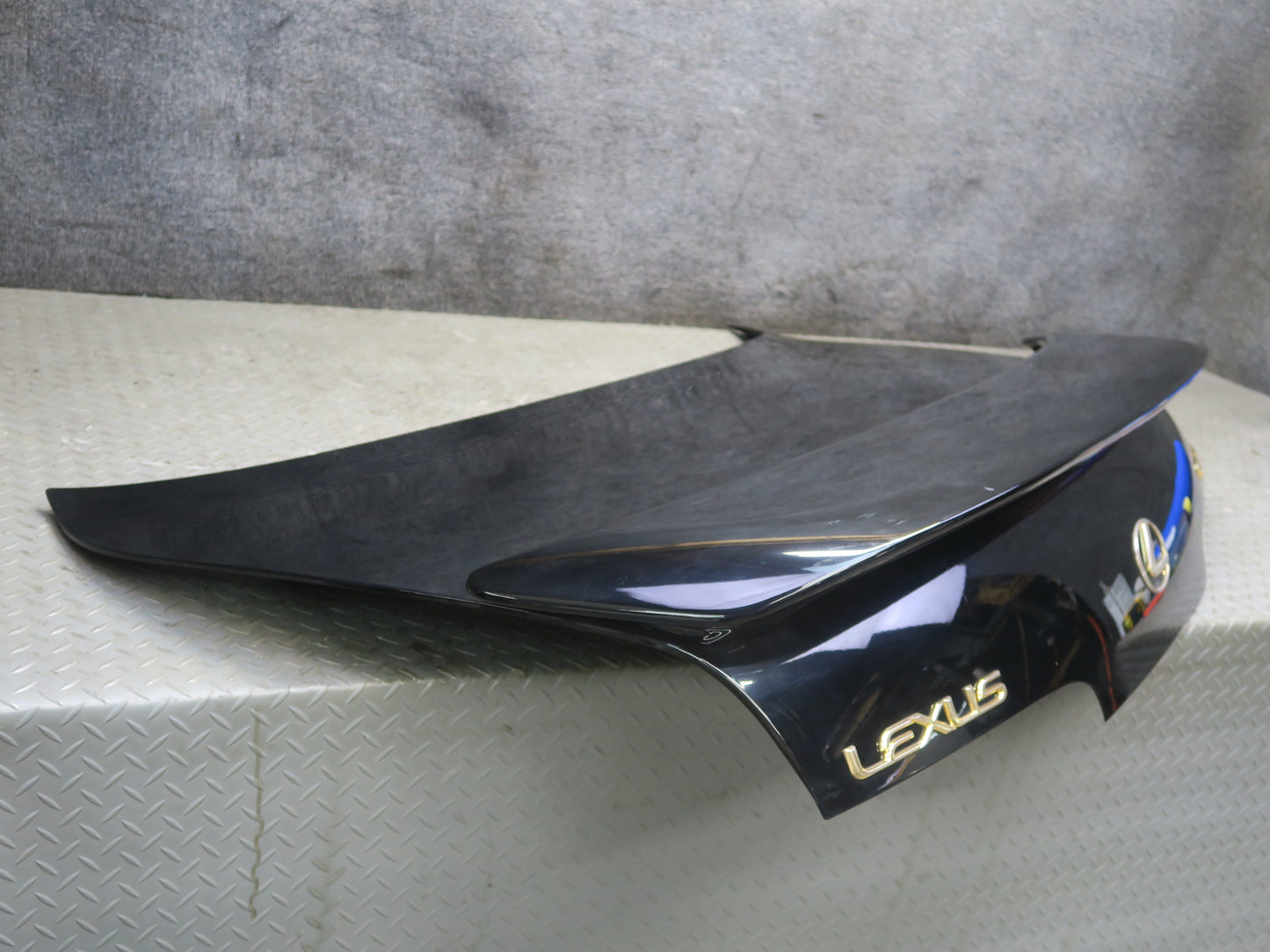 97-00 Lexus UZZ30L SC400 SC300 Rear Trunk Deck Lid w Spoiler Black Onyx OEM