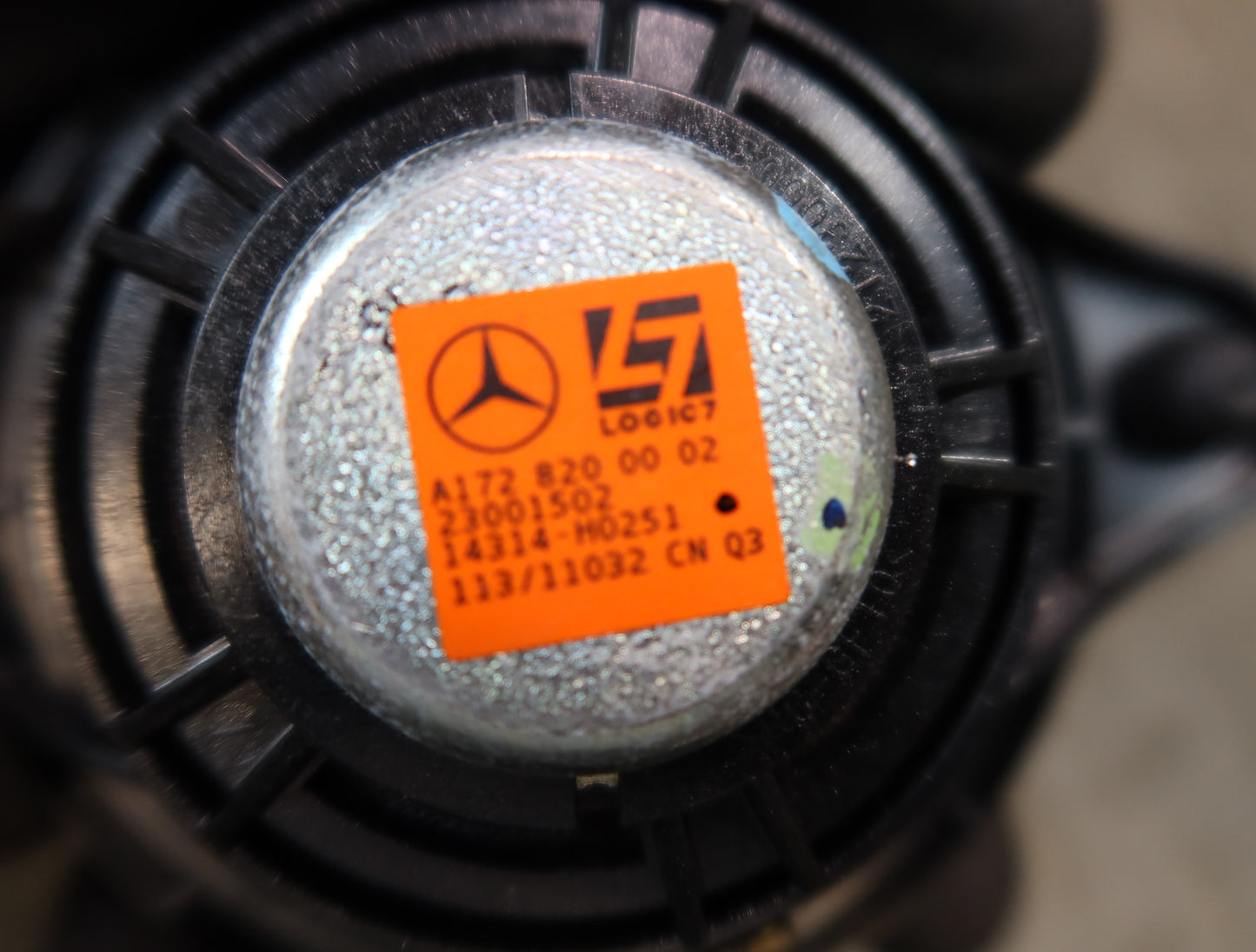 2012-2020 Mercedes R172 SLK SLC Left & Right Side Audio Speaker Logic 7