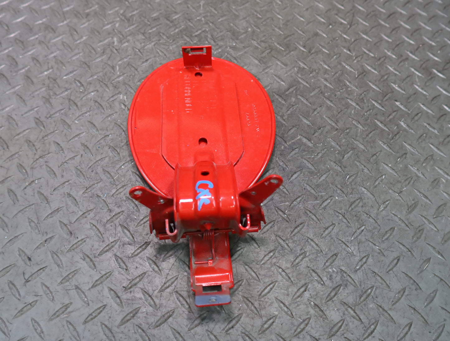 97-04 Chevrolet Corvette C5 Fuel Tank Filler Door Lid Cover 10253857 RED OEM
