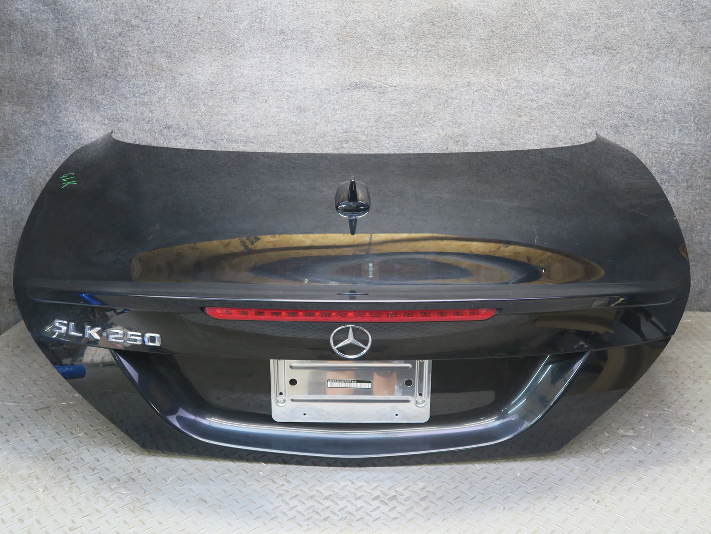 2012-2020 Mercedes R172 SLK SLC Rear Trunk Lid Deck Shell Panel Black