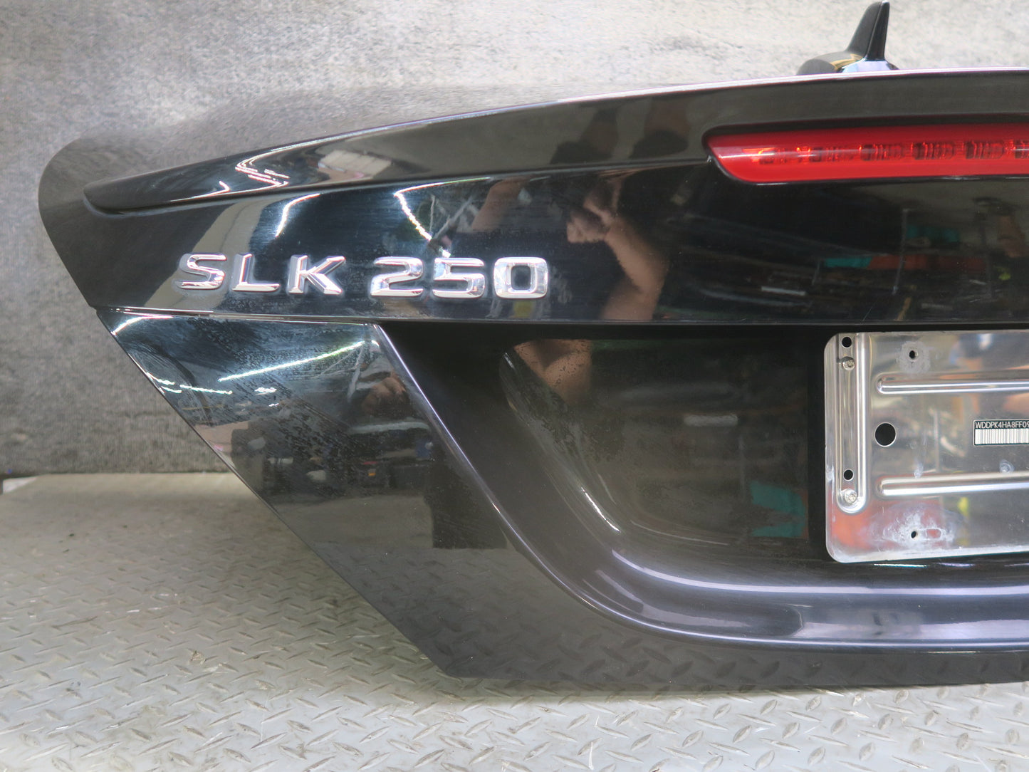2012-2020 Mercedes R172 SLK SLC Rear Trunk Lid Deck Shell Panel Black