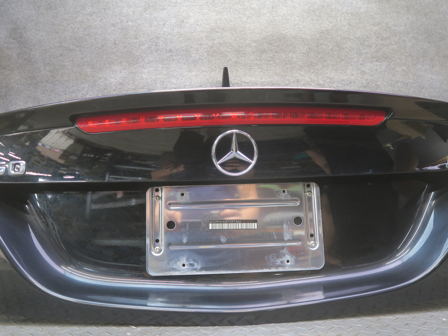 2012-2020 Mercedes R172 SLK SLC Rear Trunk Lid Deck Shell Panel Black