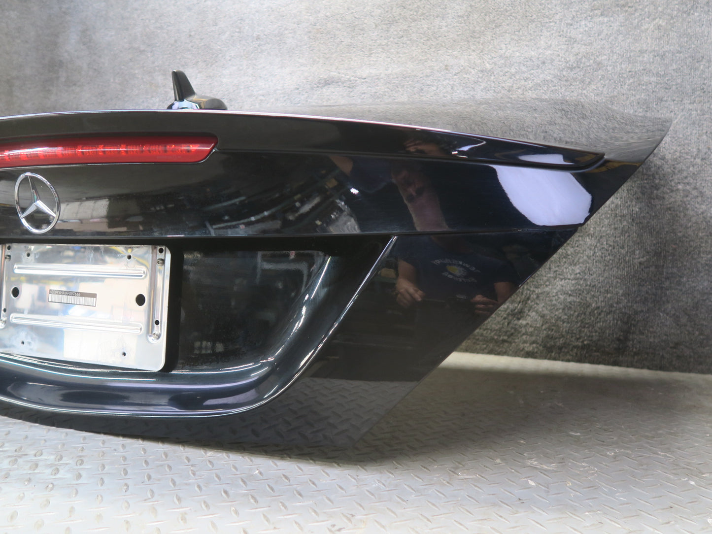 2012-2020 Mercedes R172 SLK SLC Rear Trunk Lid Deck Shell Panel Black