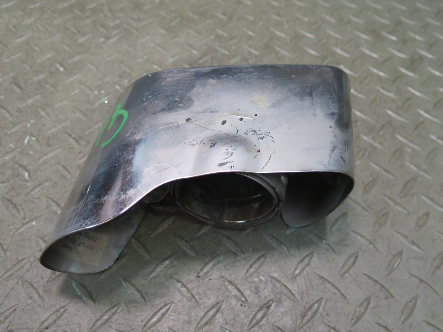 2012-2016 Mercedes R172 SLK Rear Left & Right Side Exhaust Muffler Tip Set