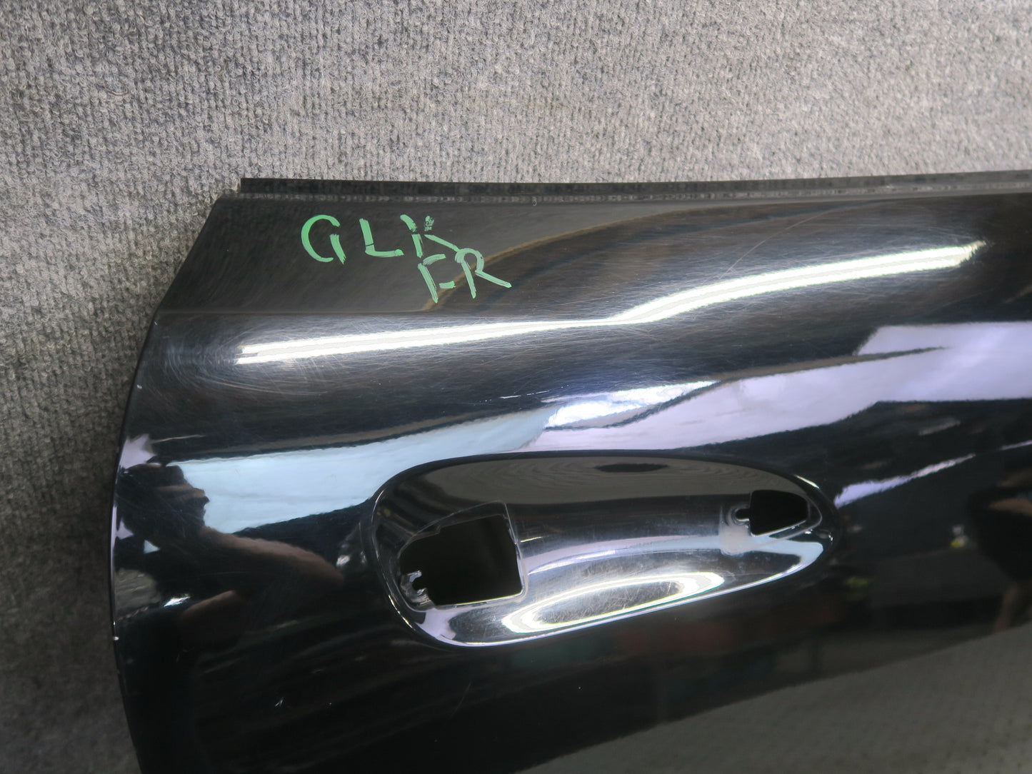 2012-2020 Mercedes R172 SLK SLC Front Right Pass Side Door Shell Panel Black