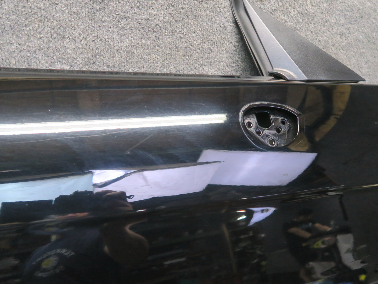 2012-2020 Mercedes R172 SLK SLC Front Right Pass Side Door Shell Panel Black