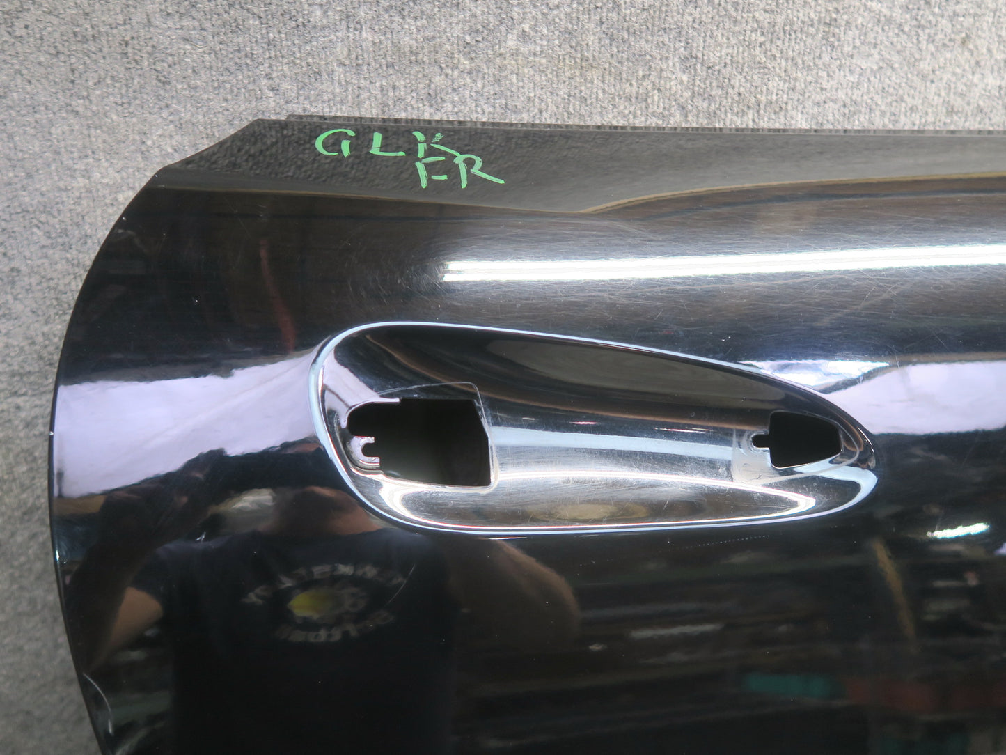 2012-2020 Mercedes R172 SLK SLC Front Right Pass Side Door Shell Panel Black