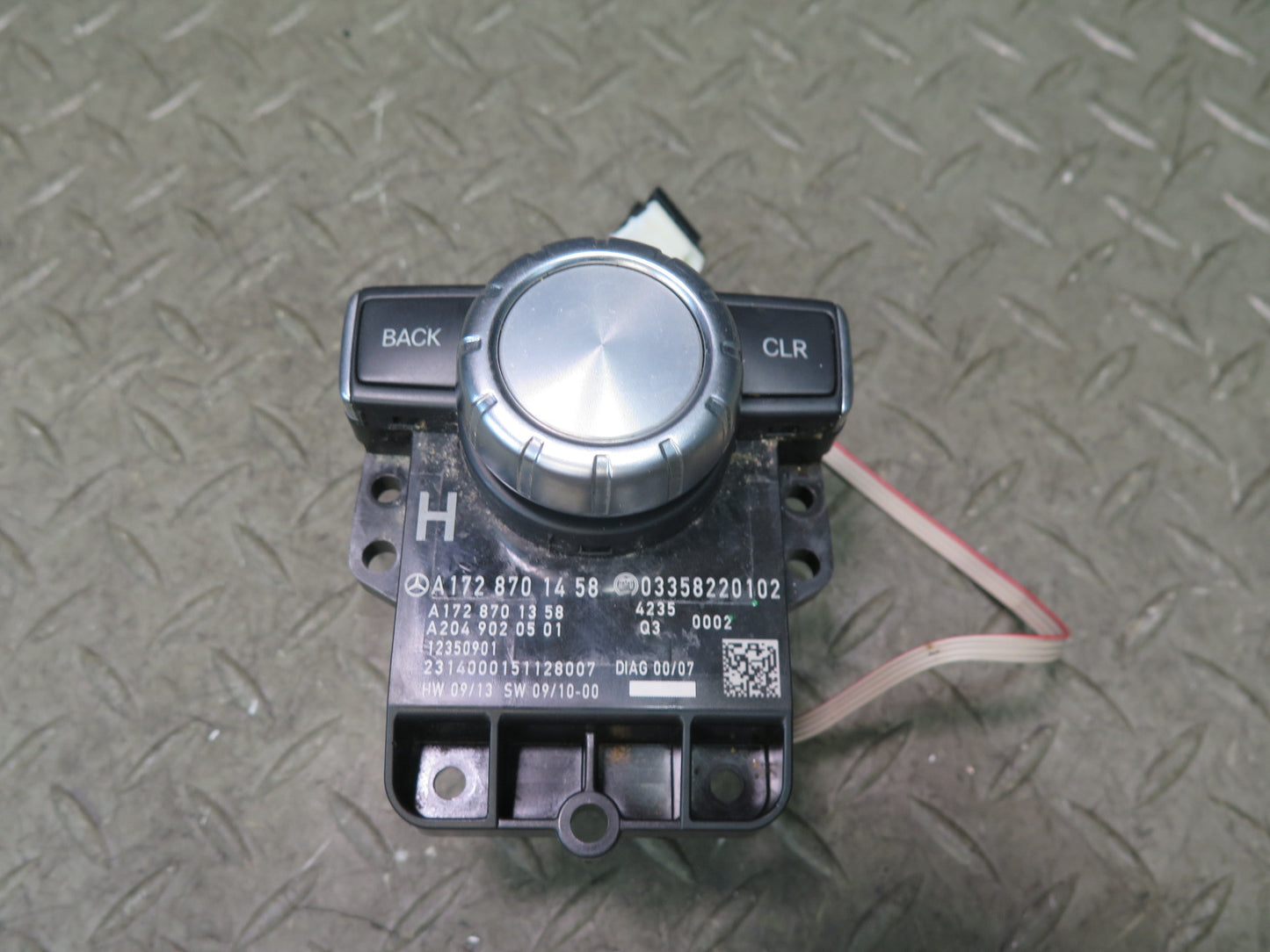 2012-2016 Mercedes R172 SLK Head Unit Navigation Controller Knob Multi Switch