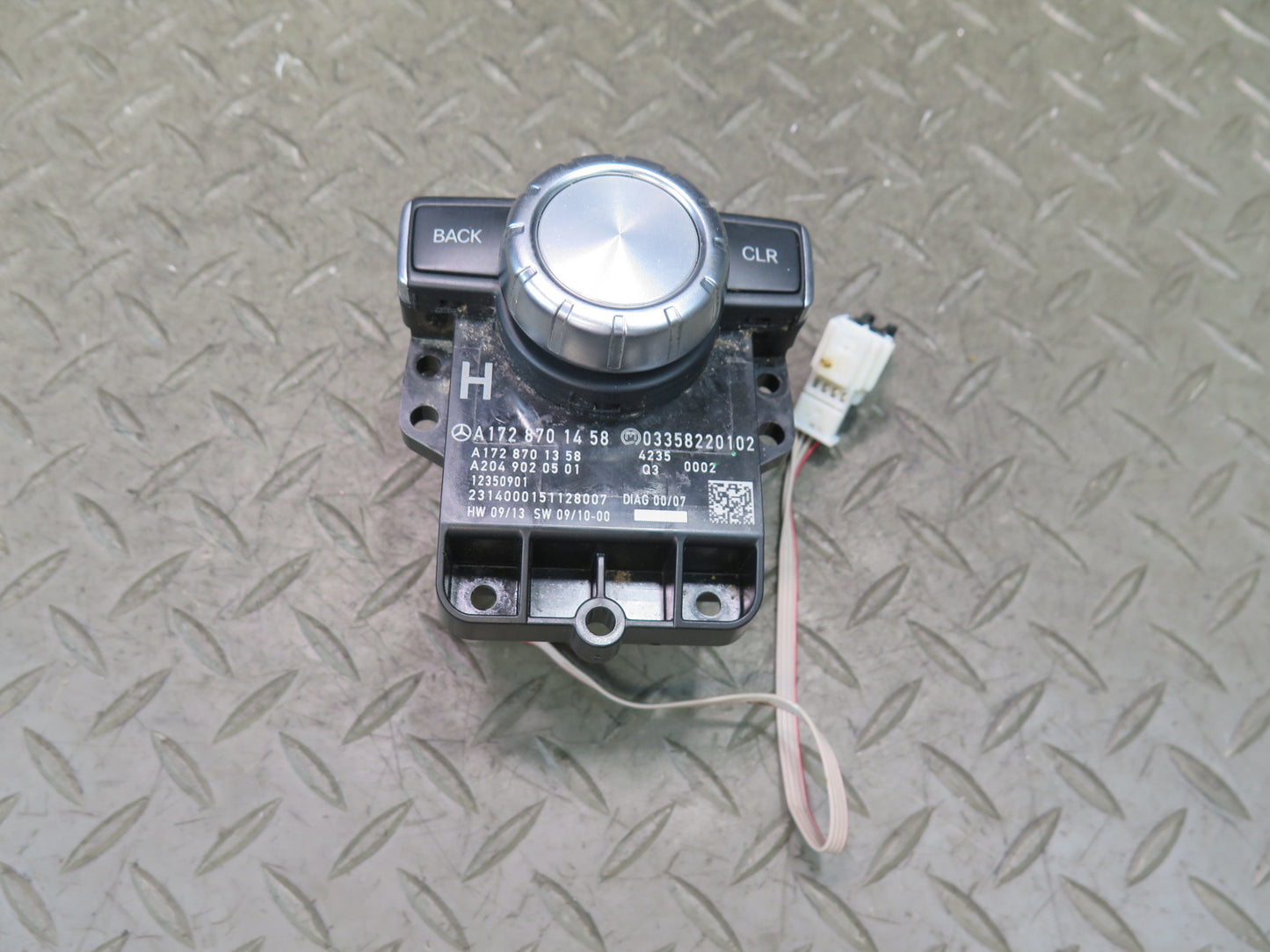 2012-2016 Mercedes R172 SLK Head Unit Navigation Controller Knob Multi Switch