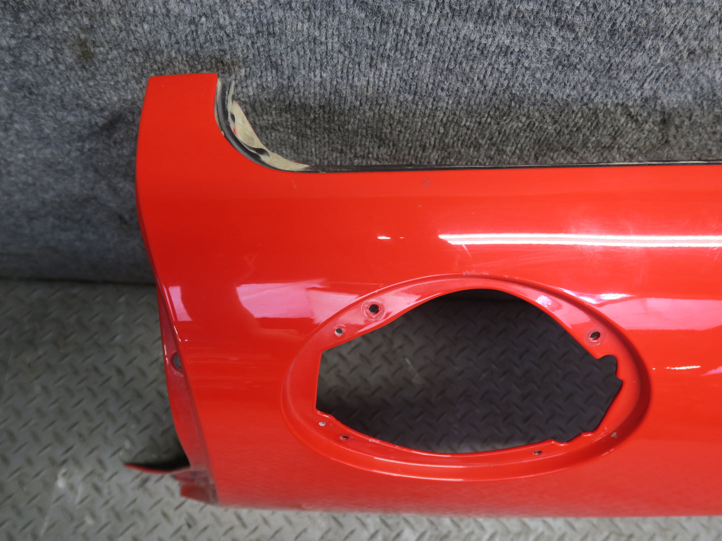 98-04 Chevrolet Corvette C5 Convert Rear Left Quarter Shell Panel Cover Defected