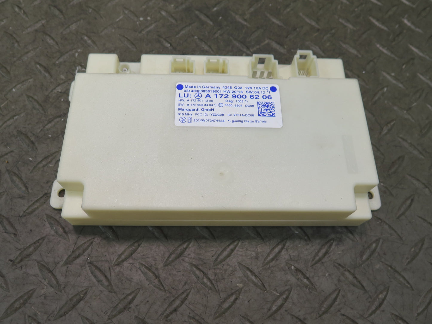 2012-2016 Mercedes R172 SLK Keyless GO Entry Control Module A1729006206