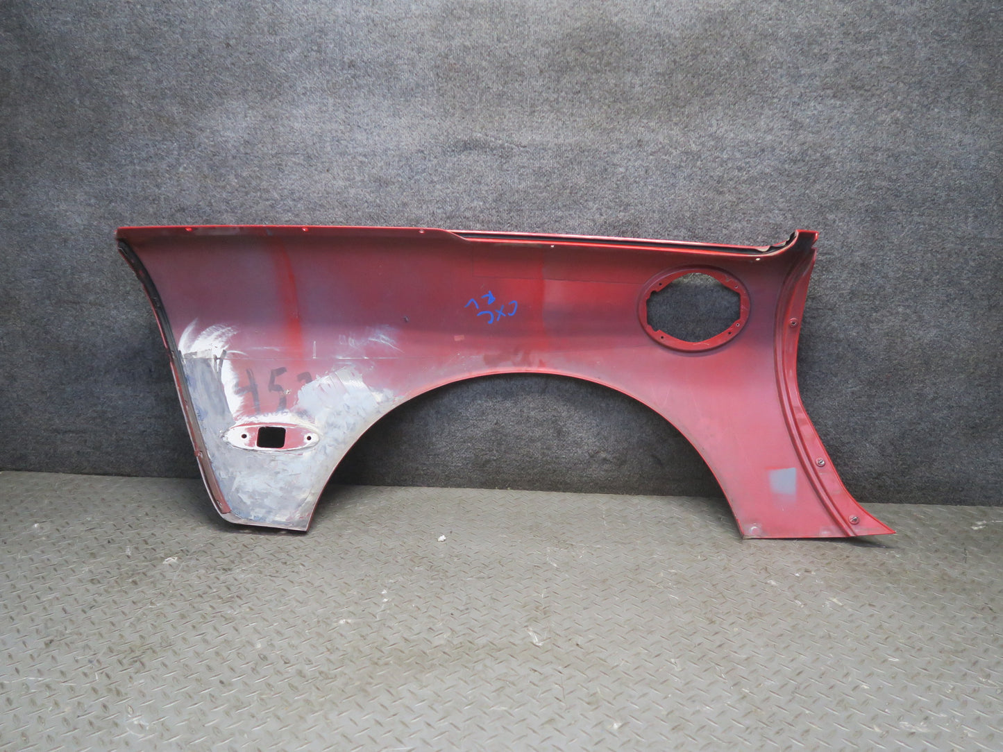 98-04 Chevrolet Corvette C5 Convert Rear Left Quarter Shell Panel Cover Defected