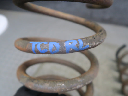 84-86 Toyota Cressida MX73 Sedan Set of 2 Rear Left & Right Coil Spring 45K OEM