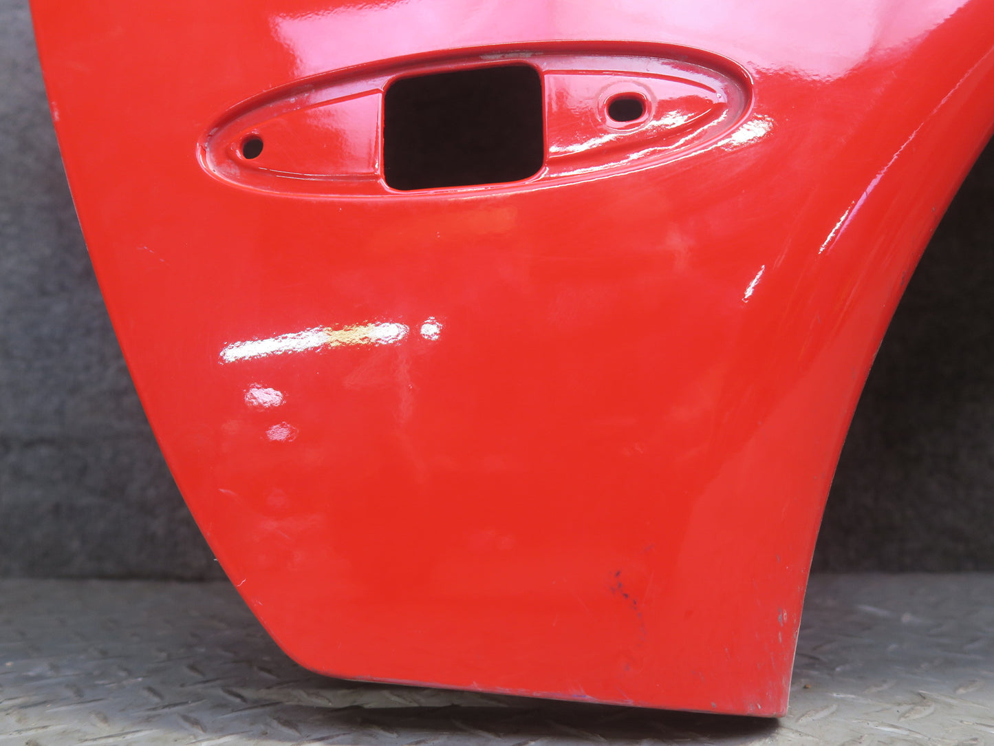 98-04 Chevrolet Corvette C5 Conver Rear Right Quarter Shell Panel Cover RED OEM