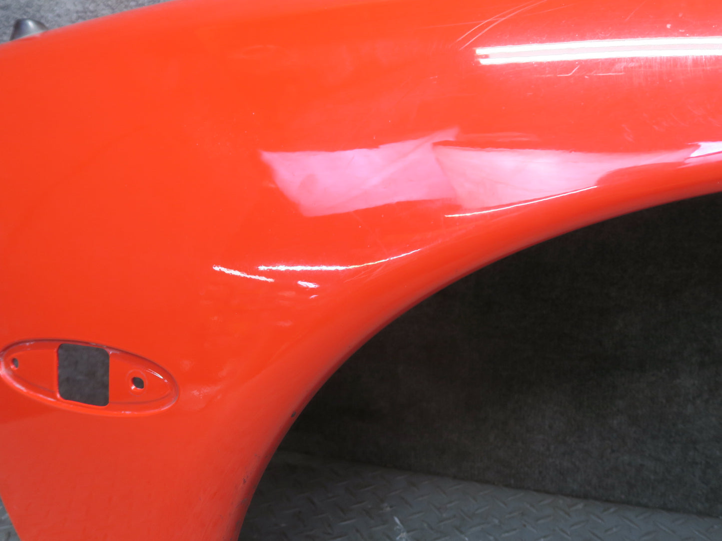 98-04 Chevrolet Corvette C5 Conver Rear Right Quarter Shell Panel Cover RED OEM