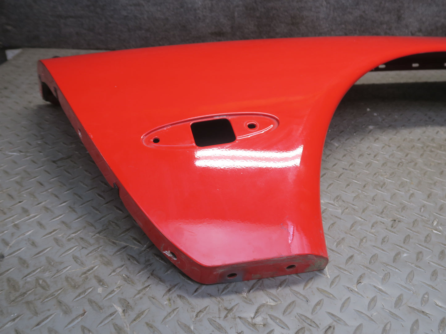 98-04 Chevrolet Corvette C5 Conver Rear Right Quarter Shell Panel Cover RED OEM