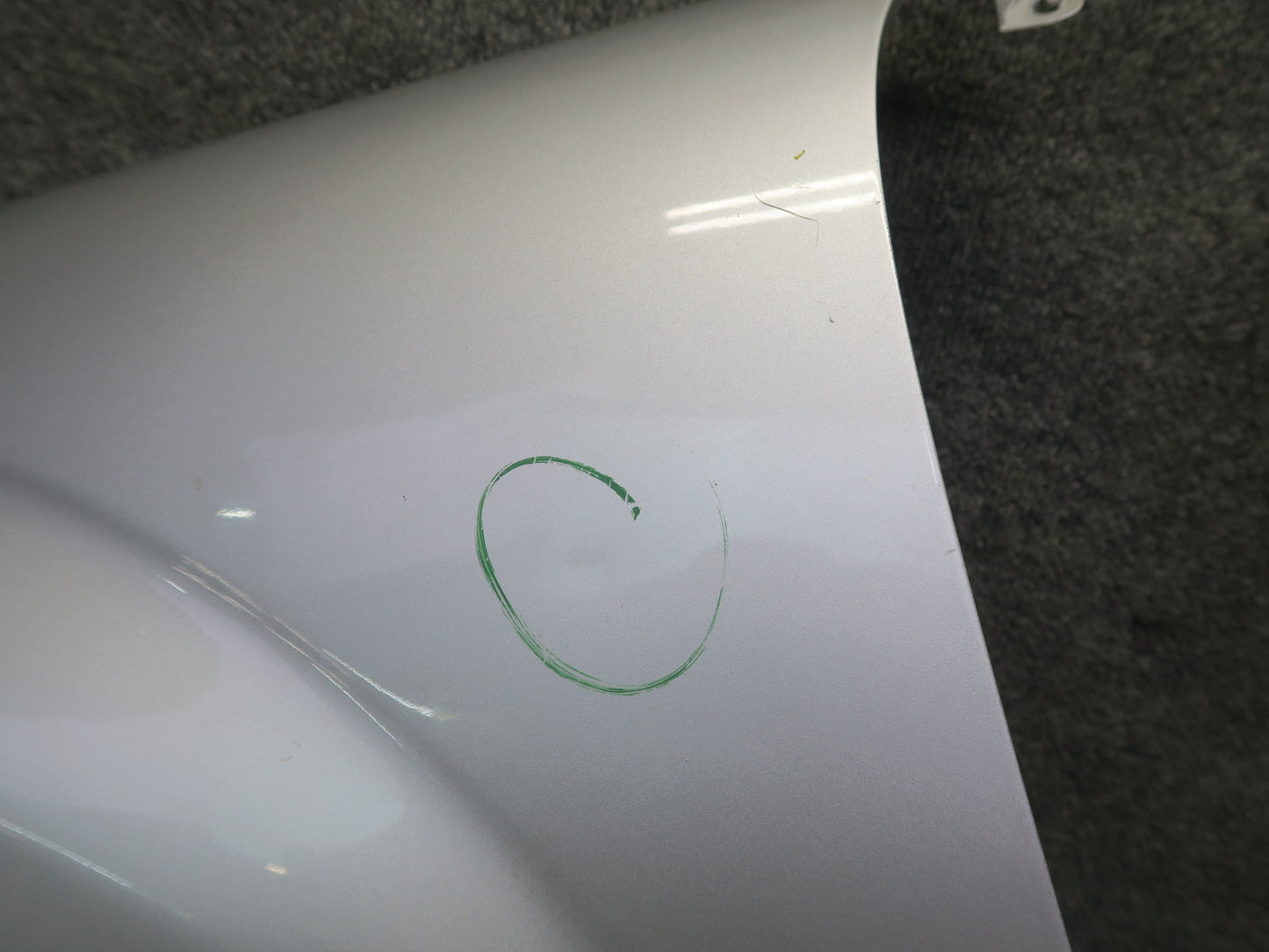 00-05 Toyota MR2 Spyder ZZW30L Front Left Fender Shell Panel Cover Silver OEM