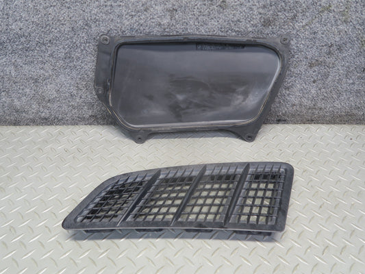 2012-2020 Mercedes R172 SLK SLC Hood Left Side Vent Grille W/ Lower Cover Set