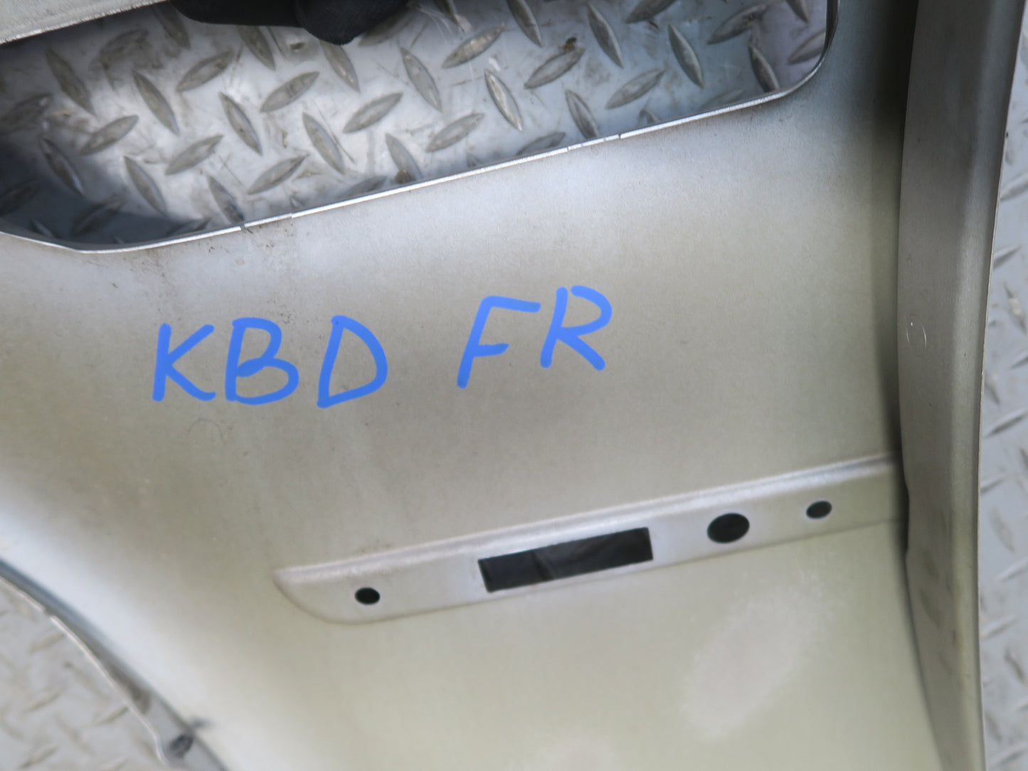 2001-2006 BMW E46 M3 Coupe Convert Front Right Fender Shell Cover Panel Silver