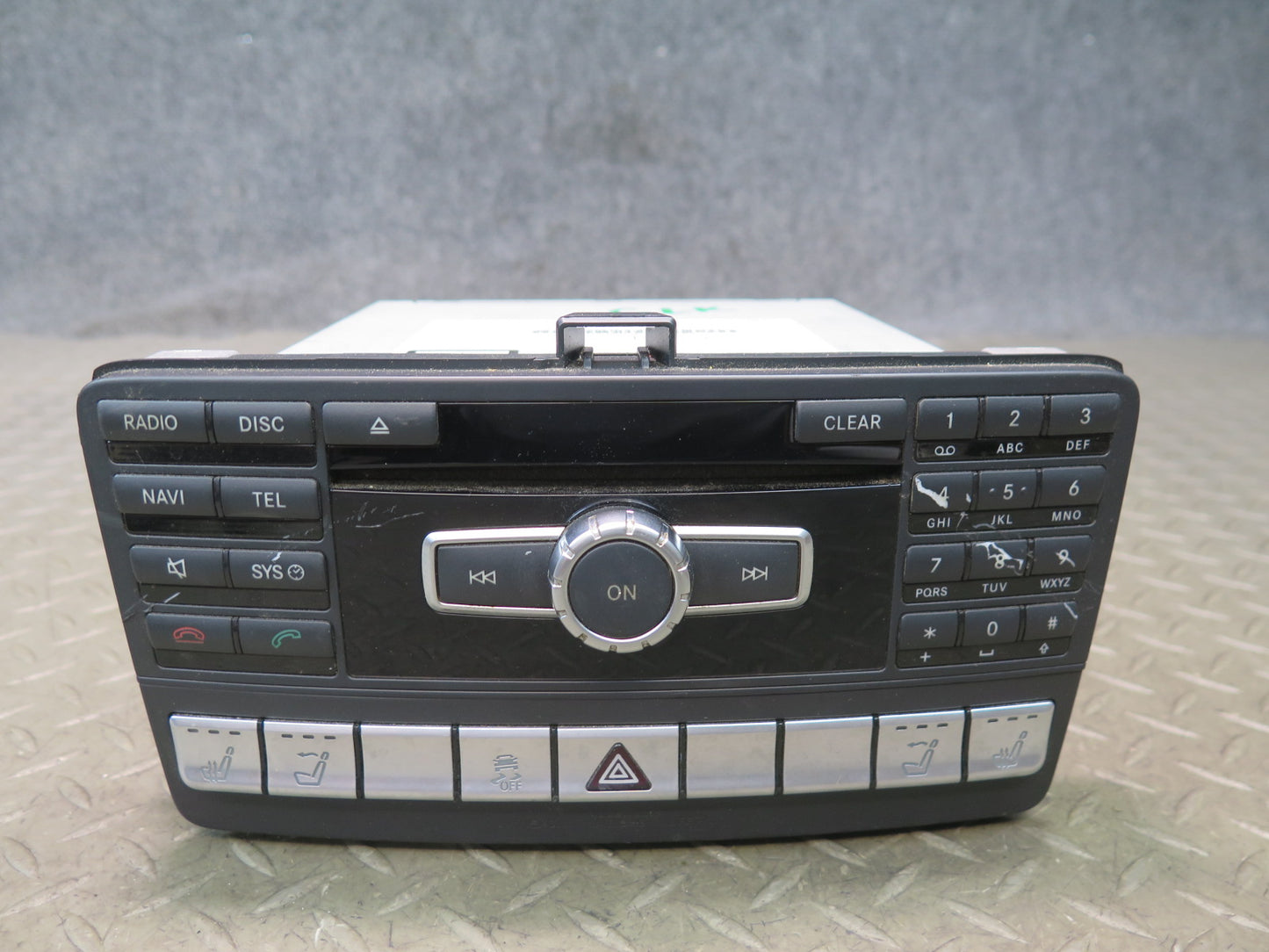 2012-2016 Mercedes R172 SLK Audio DVD CD Navigation Command Head Unit