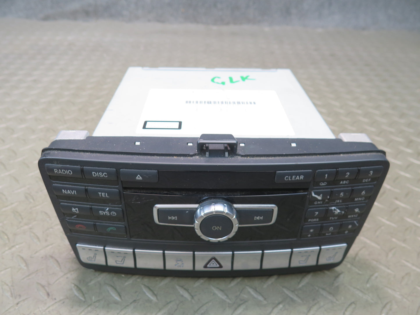 2012-2016 Mercedes R172 SLK Audio DVD CD Navigation Command Head Unit