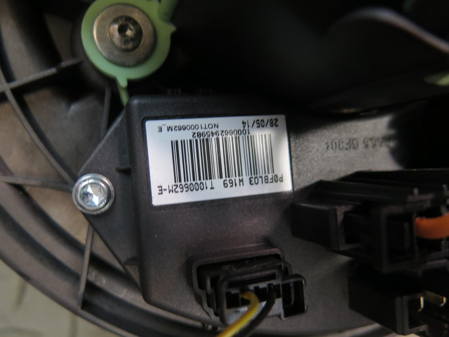 2012-2020 Mercedes R172 SLK SLC A/C Air Conditioning Heater Blower Motor