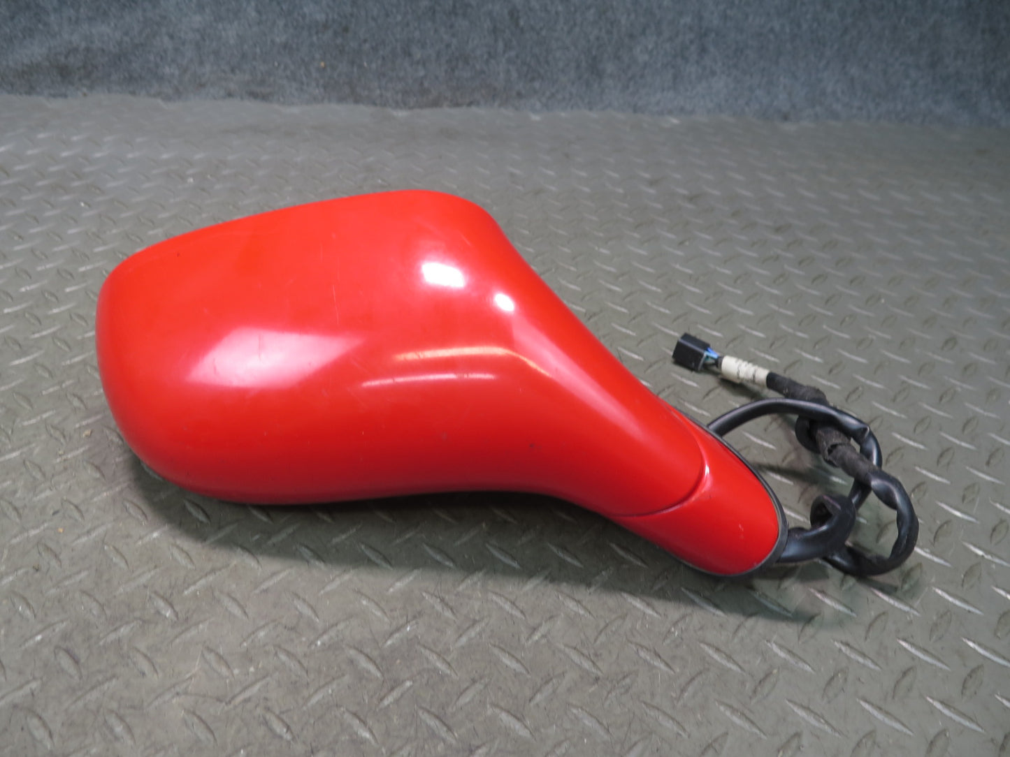 97-04 Chevrolet Corvette C5 Right Exterior Heated Side View Mirror Torch RED OEM