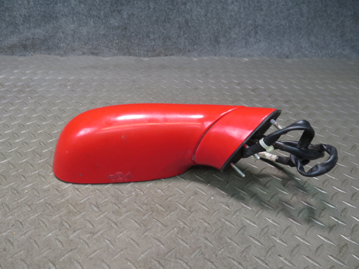97-04 Chevrolet Corvette C5 Right Exterior Heated Side View Mirror Torch RED OEM
