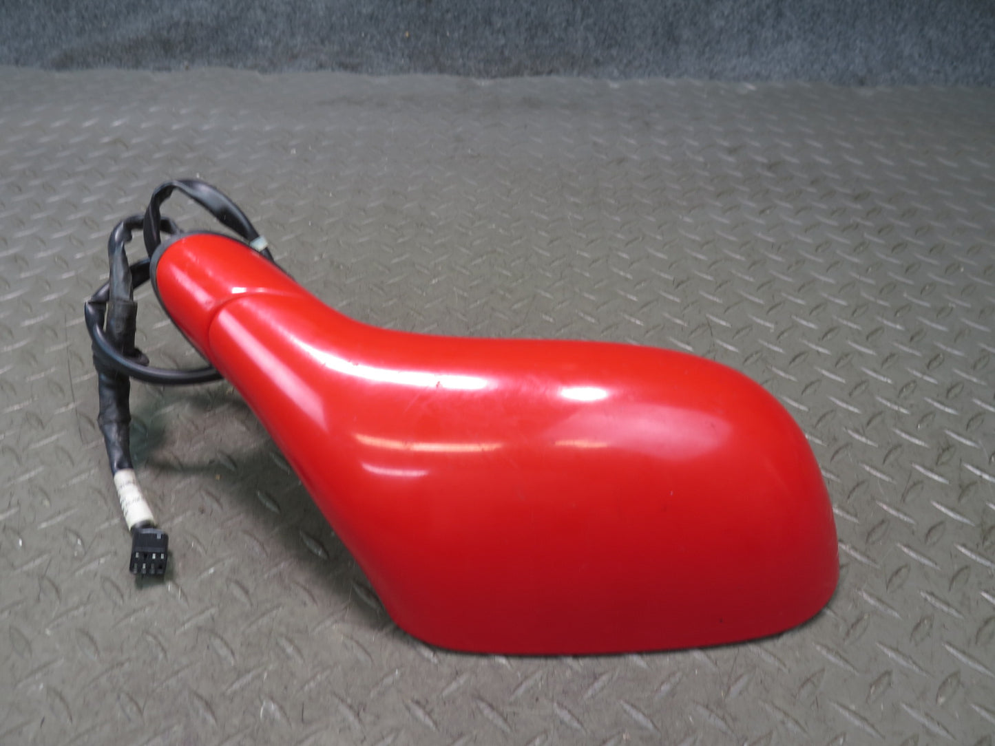 97-04 Chevrolet Corvette C5 Right Exterior Heated Side View Mirror Torch RED OEM