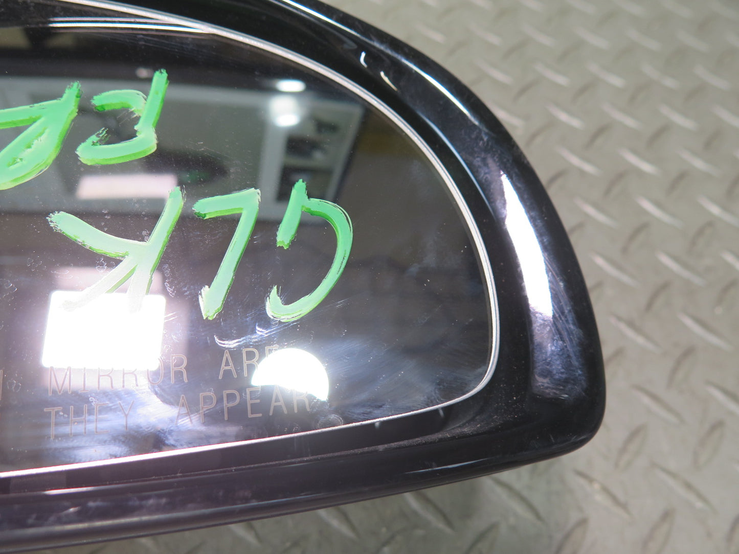 2012-2016 Mercedes R172 SLK Front Right Side Door Rear View Folding Mirror Black