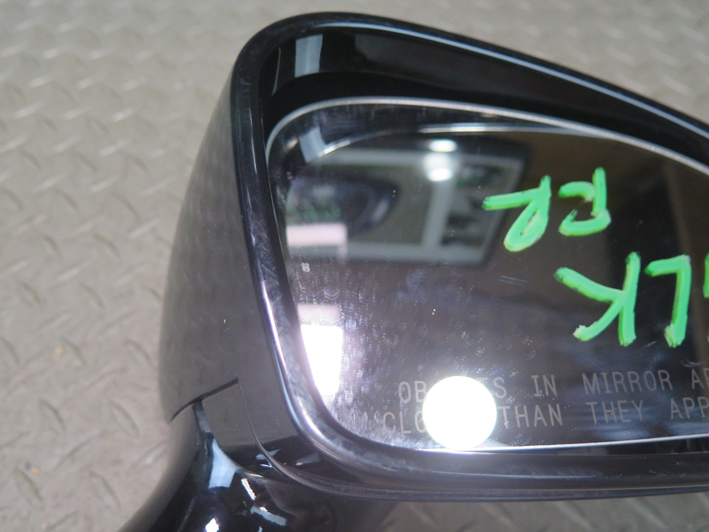 2012-2016 Mercedes R172 SLK Front Right Side Door Rear View Folding Mirror Black