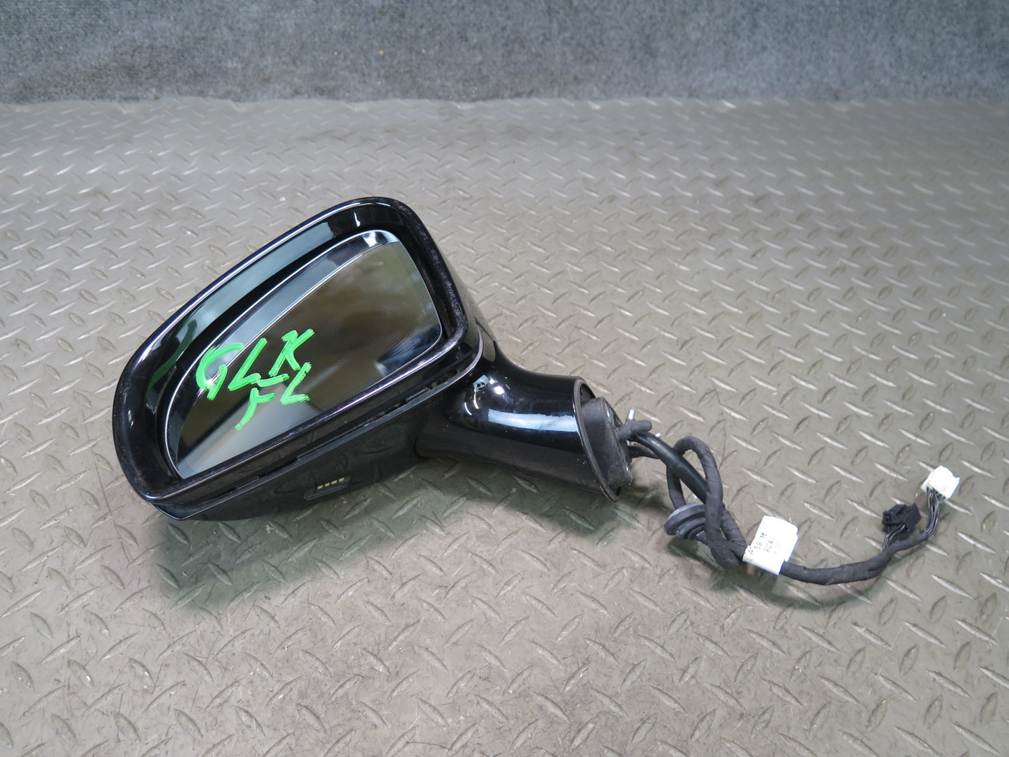 2012-2016 Mercedes R172 SLK Front Left Side Door Rear View Folding Mirror Black