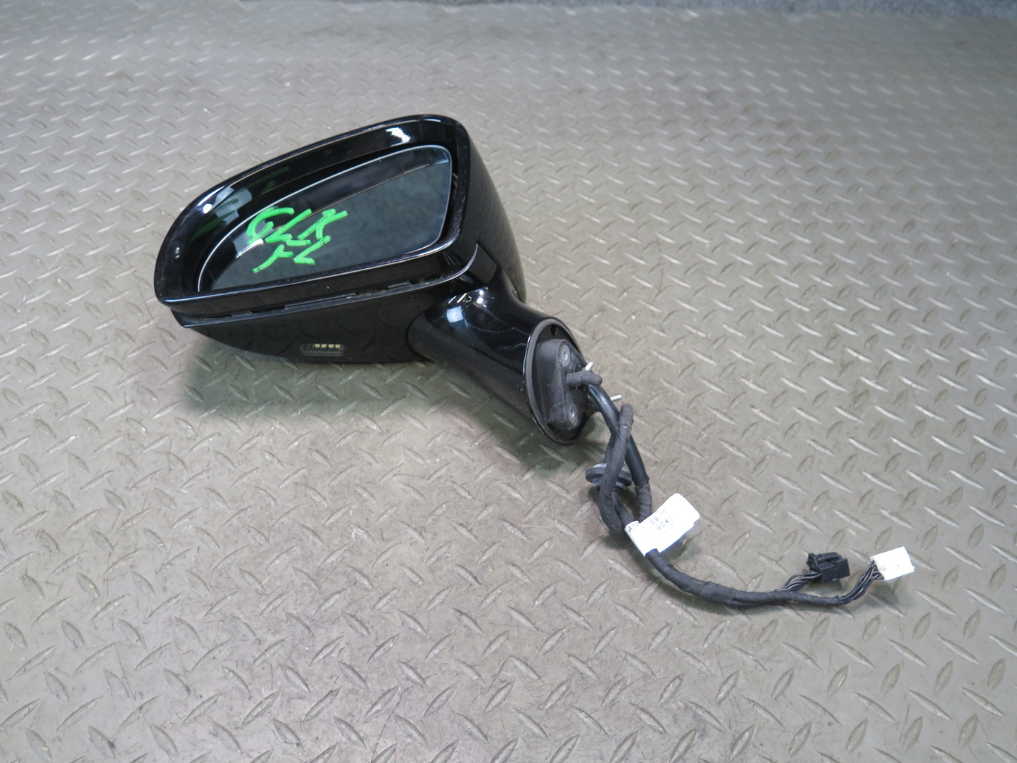2012-2016 Mercedes R172 SLK Front Left Side Door Rear View Folding Mirror Black
