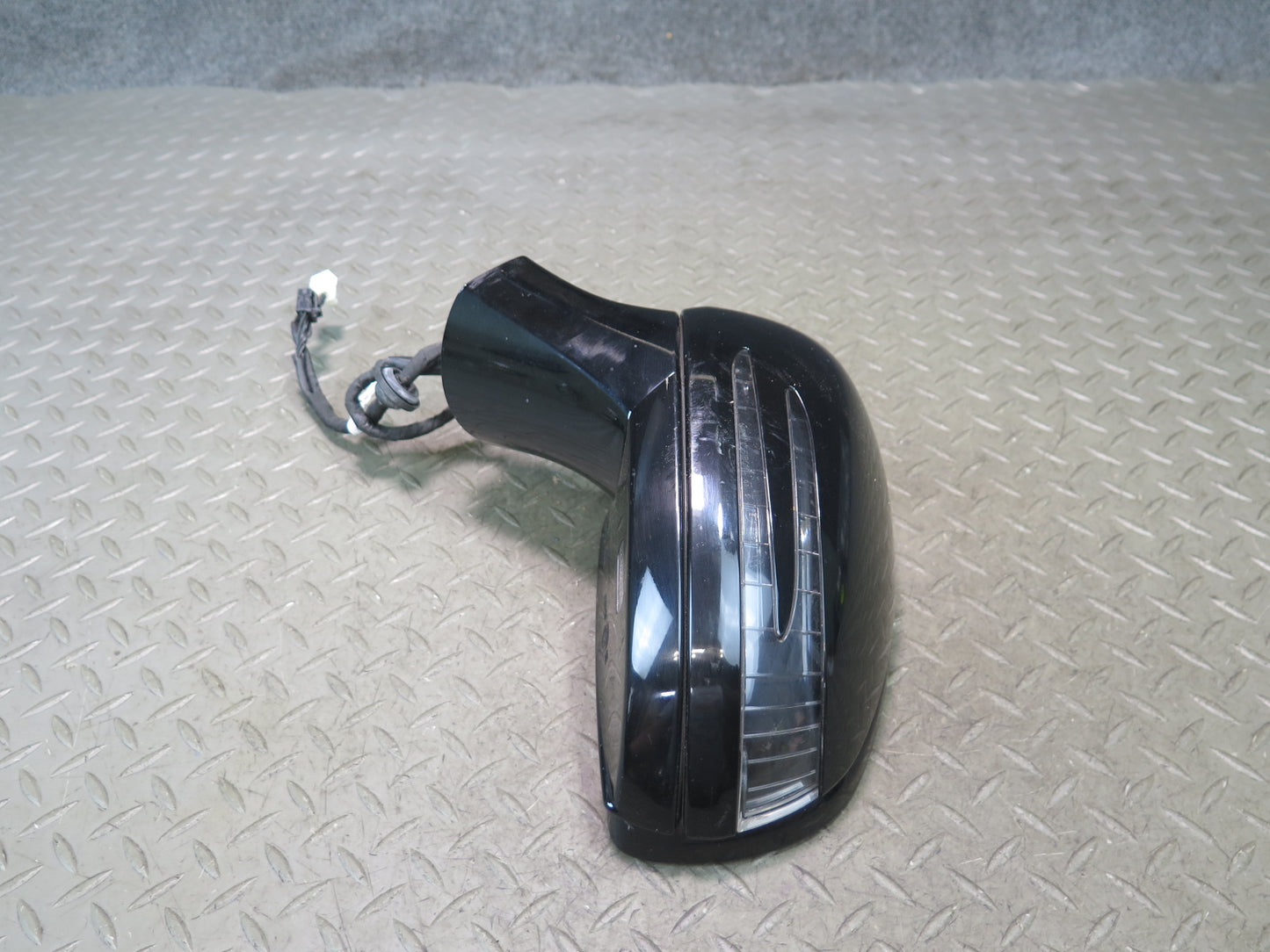 2012-2016 Mercedes R172 SLK Front Left Side Door Rear View Folding Mirror Black