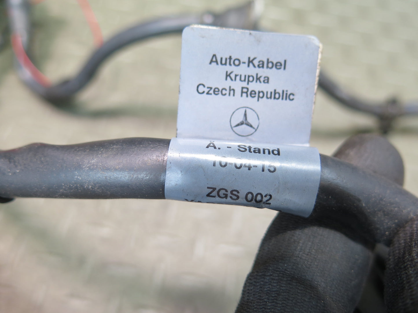 2012-2015 Mercedes R172 SLK250 M271 Positive Battery Starter Cable Wire Harness