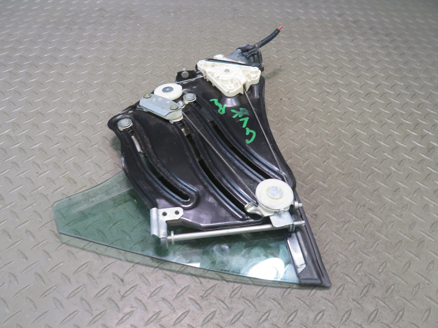 2012-2020 Mercedes R172 SLK SLC Right Pass Side Rear Window Glass W/ Regulator