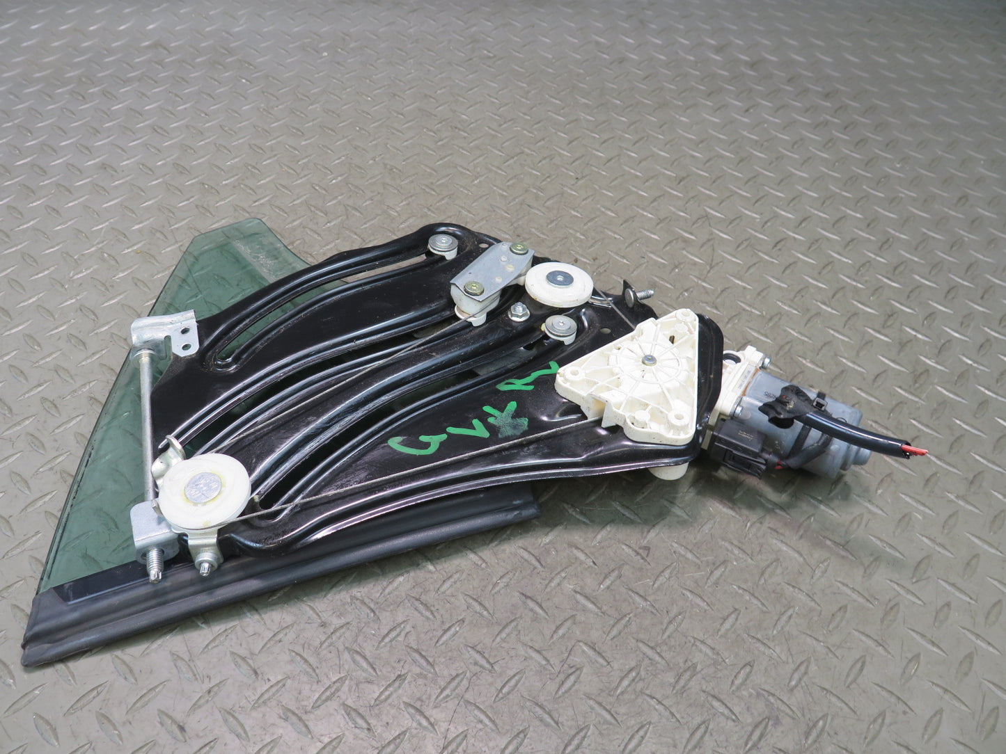 2012-2020 Mercedes R172 SLK SLC Right Pass Side Rear Window Glass W/ Regulator