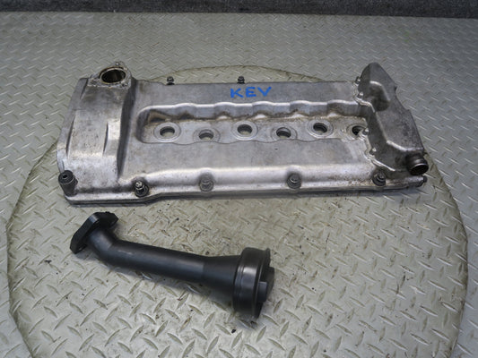 01-03 VW Eurovan T4 2.8L AXK Engine Cylinder Head Valve Cover w Oil Neck OEM