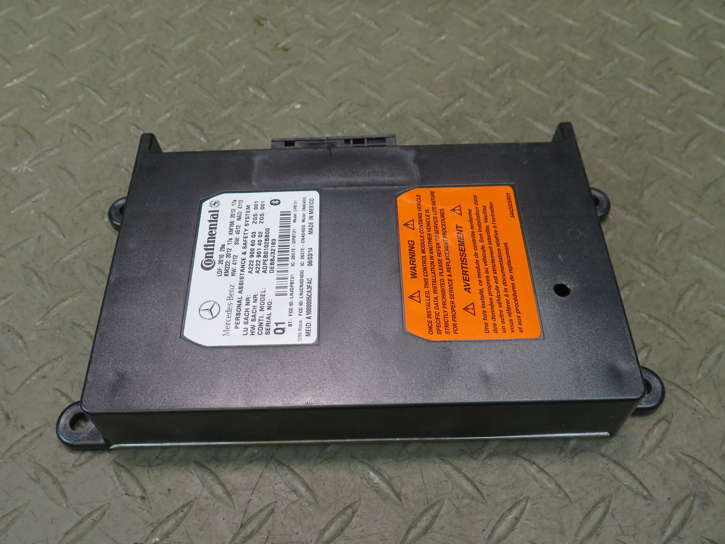 2012-2016 Mercedes R172 SLK Voice Phone Communication Control Module Unit