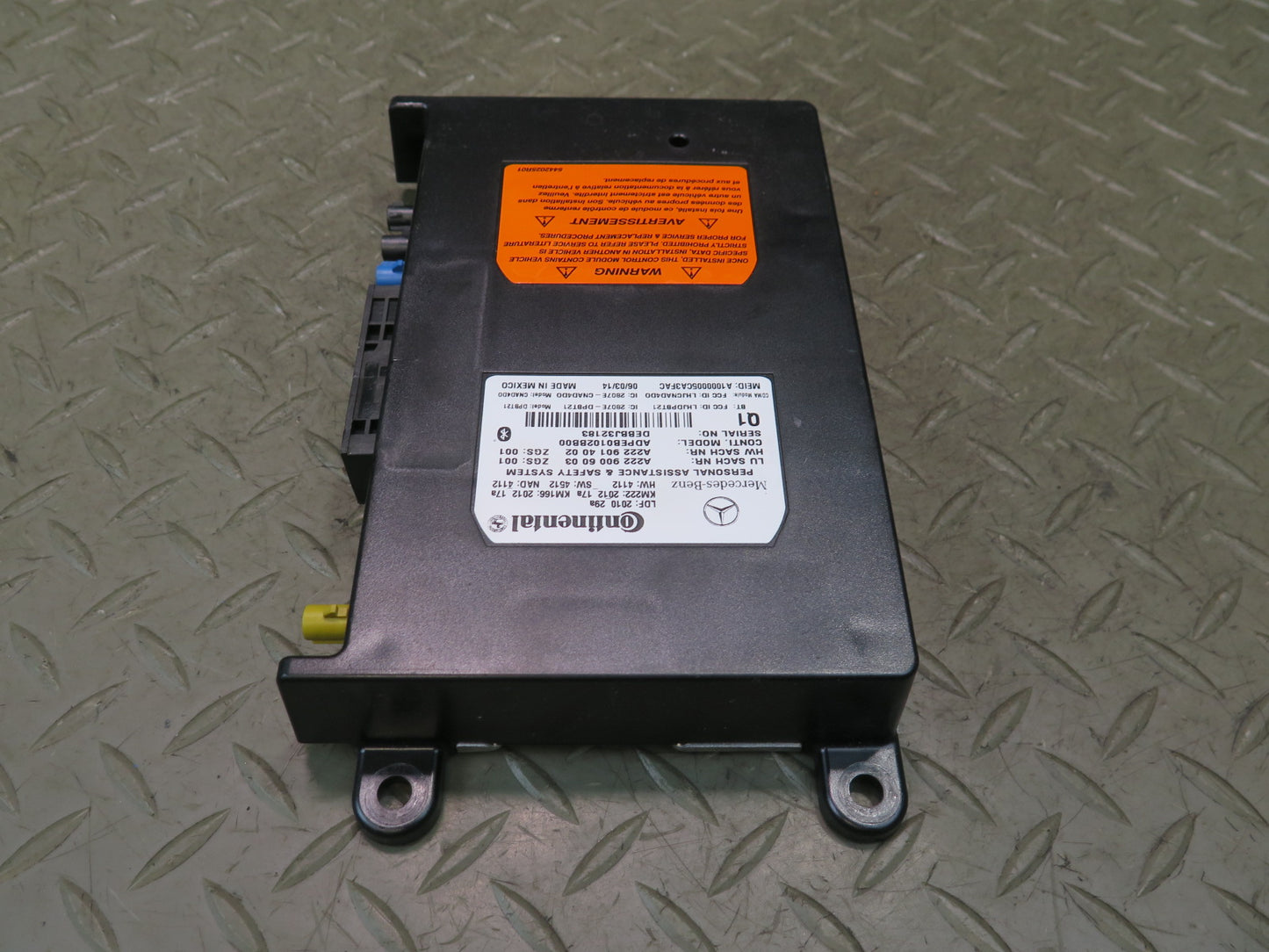 2012-2016 Mercedes R172 SLK Voice Phone Communication Control Module Unit