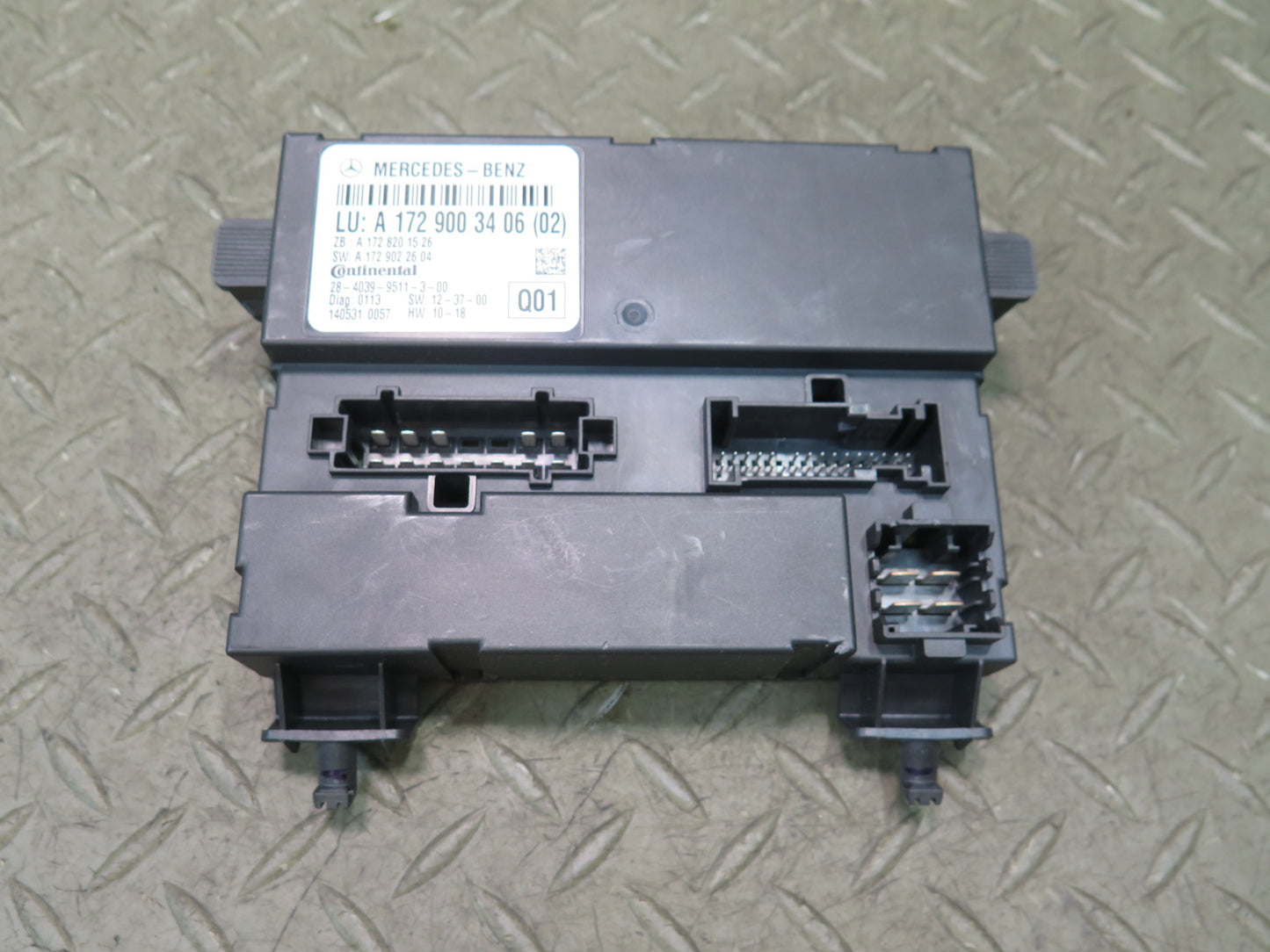 2012-2020 Mercedes R172 SLK SLC Convertible TOP Roof Control Module Unit