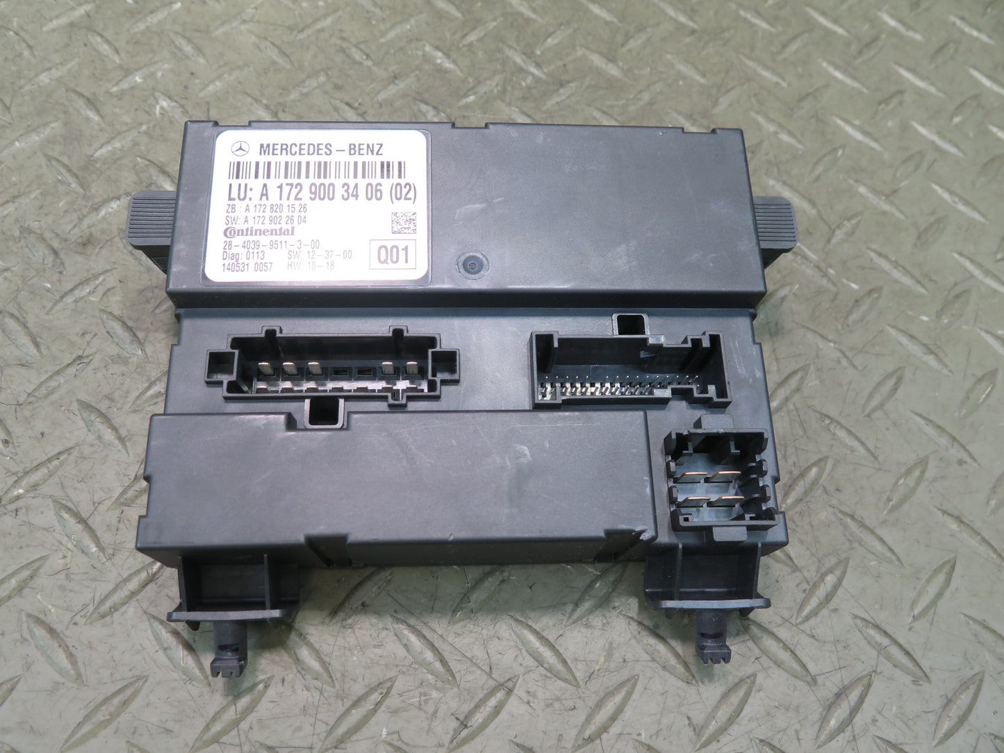 2012-2020 Mercedes R172 SLK SLC Convertible TOP Roof Control Module Unit