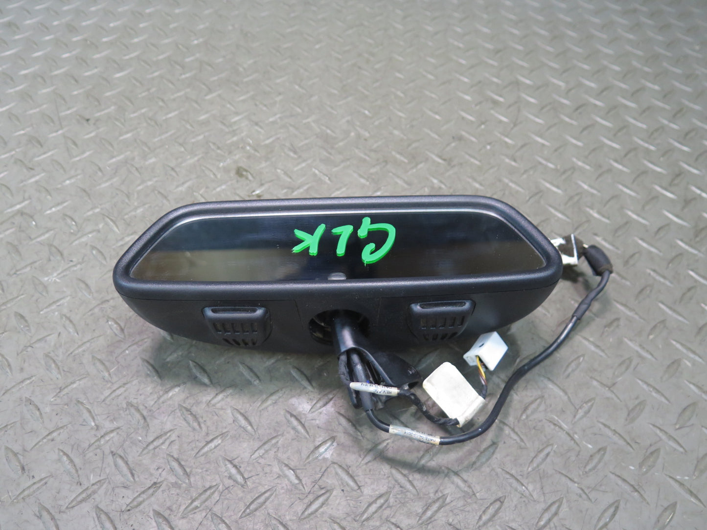 12-20 Mercedes R172 SLK SLC Interior Rear View Auto Dim Homelink Mirror Black