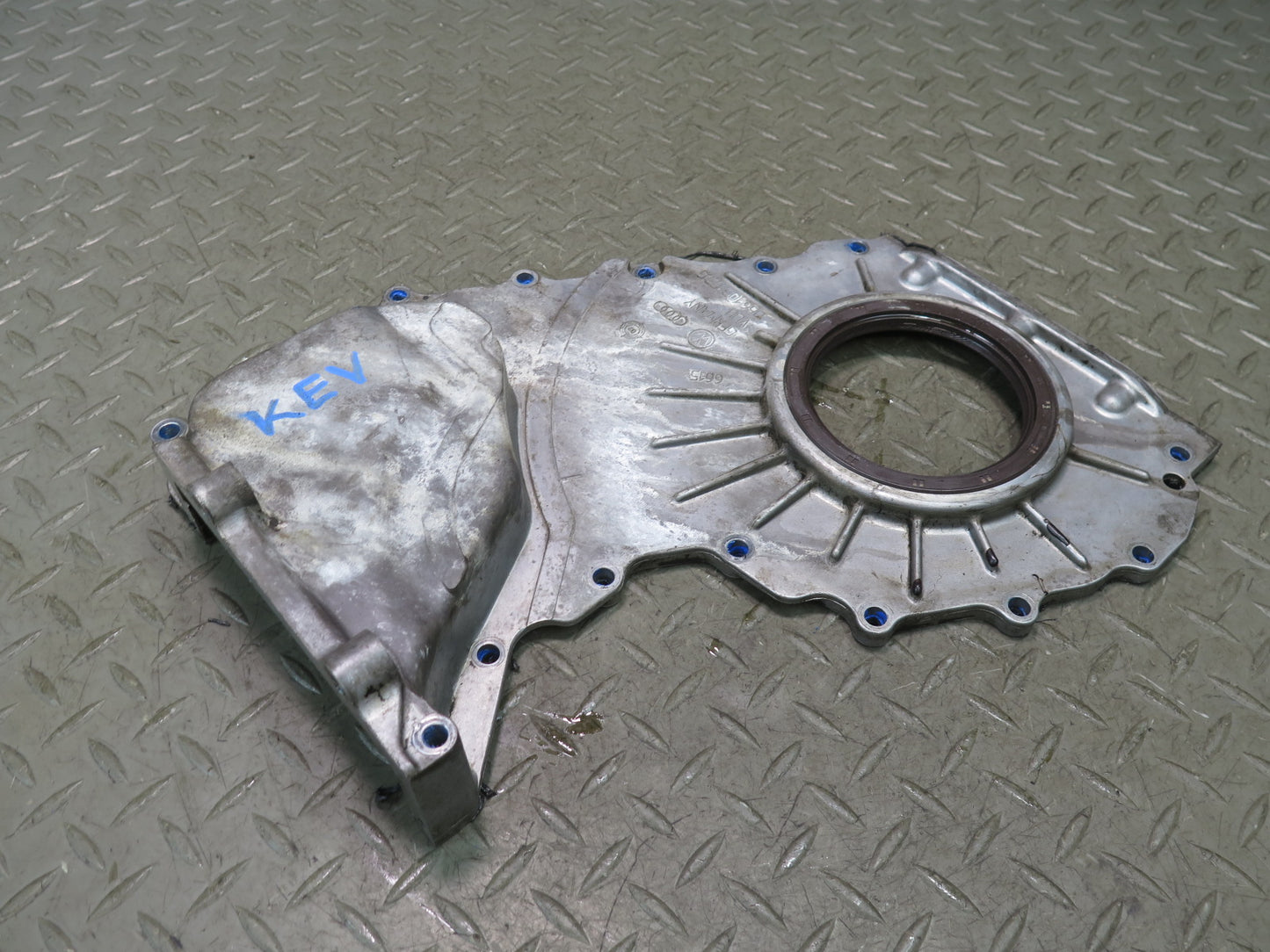 01-03 VW Eurovan T4 2.8L AXK Engine Motor Timing Chain Plate Cover OEM