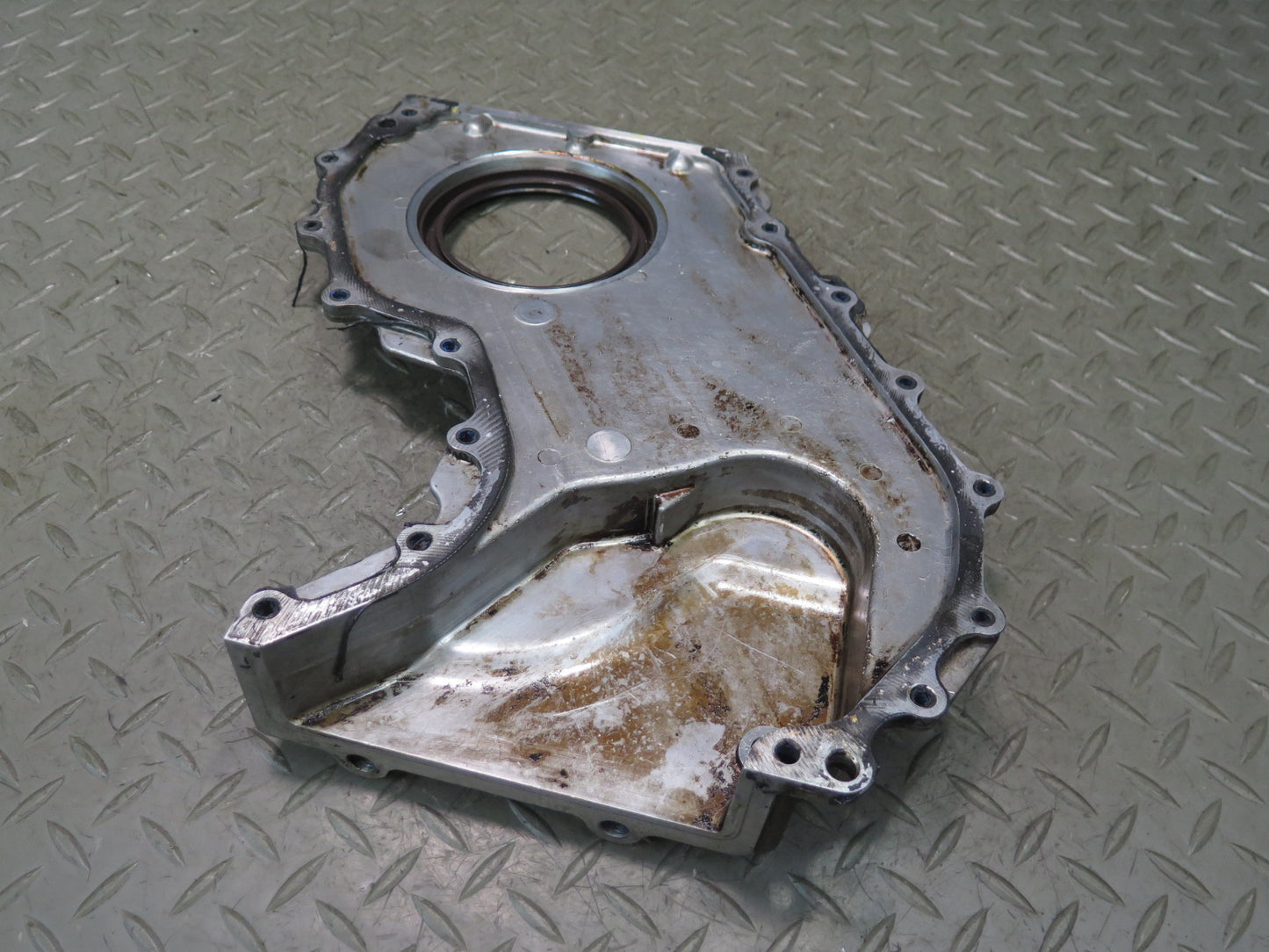 01-03 VW Eurovan T4 2.8L AXK Engine Motor Timing Chain Plate Cover OEM
